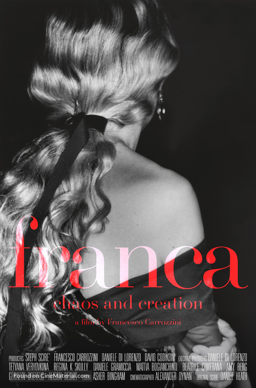 Franca: Chaos and Creation - Movie Poster