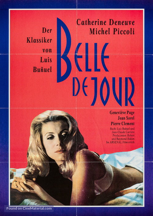 Belle de jour - German Movie Poster