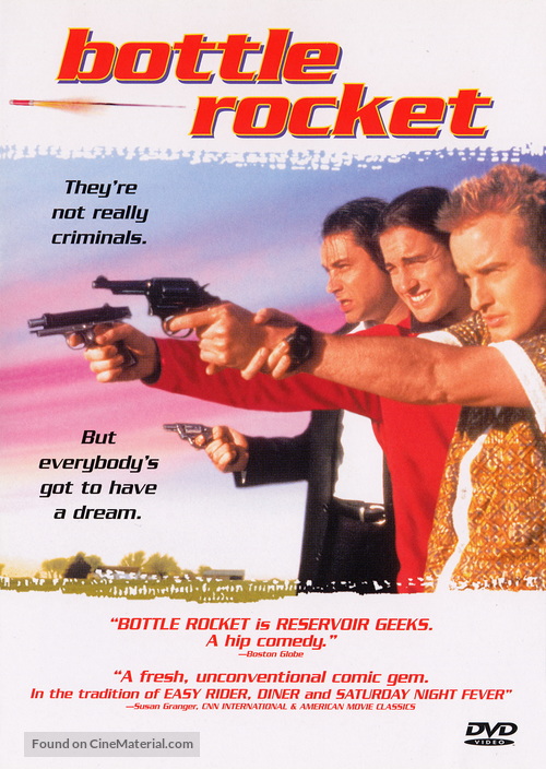 Bottle Rocket - DVD movie cover