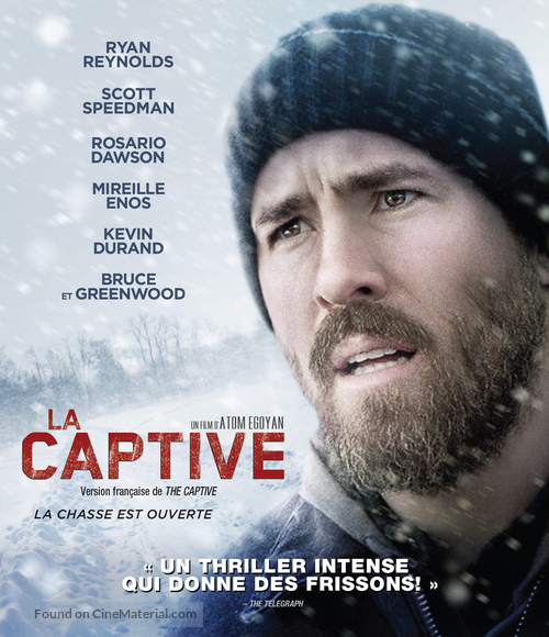 The Captive - Canadian Blu-Ray movie cover