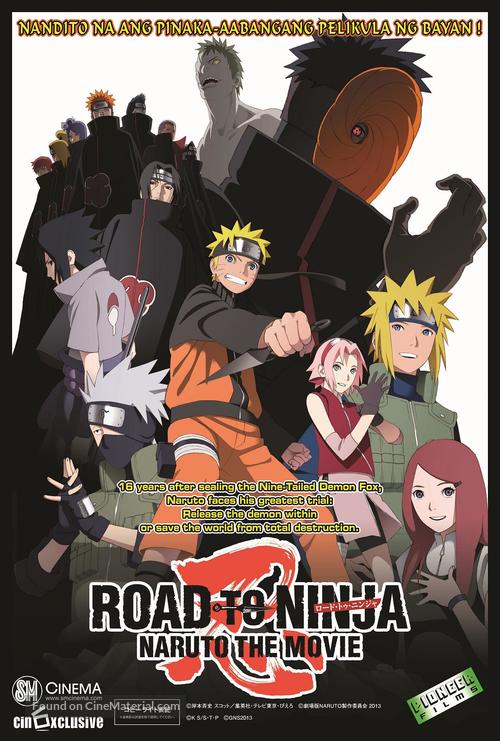 Road to Ninja: Naruto the Movie - Philippine Movie Poster