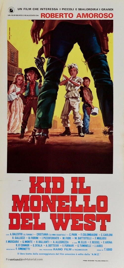 Kid il monello del west - Italian Movie Poster