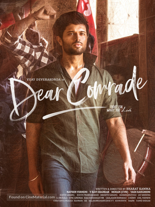 Dear Comrade - Indian Movie Poster