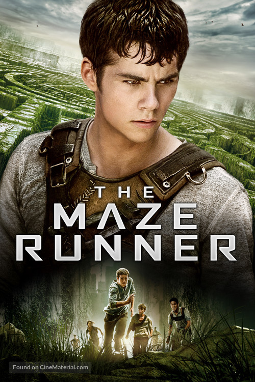 The Maze Runner - British Movie Cover