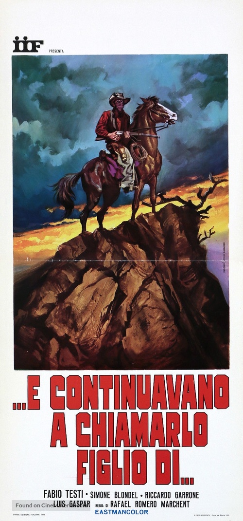 El Zorro justiciero - Italian Movie Poster