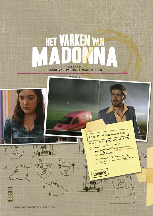 Het varken van Madonna - Belgian Movie Poster