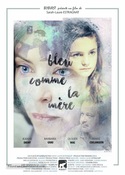 Bleu comme la m&egrave;re - French Movie Poster