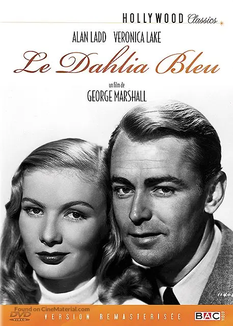 The Blue Dahlia - French DVD movie cover