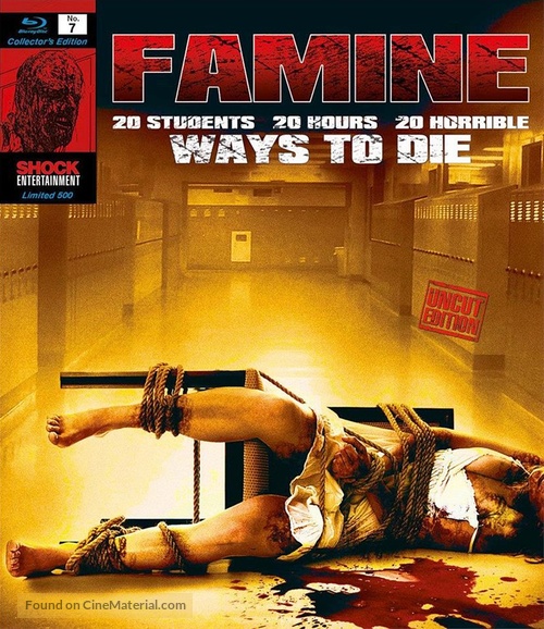 Famine - Austrian Blu-Ray movie cover