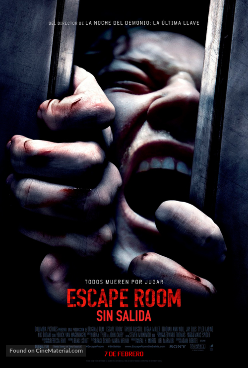 Escape Room - Peruvian Movie Poster