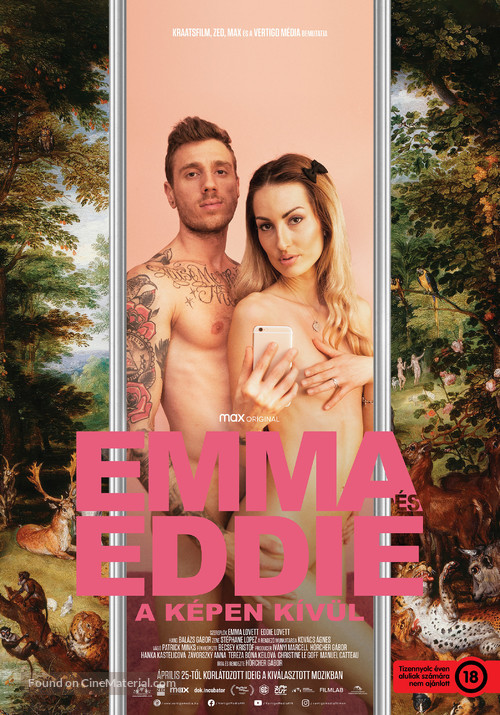 Emma &eacute;s Eddie: A k&eacute;pen k&iacute;v&uuml;l - Hungarian Movie Poster