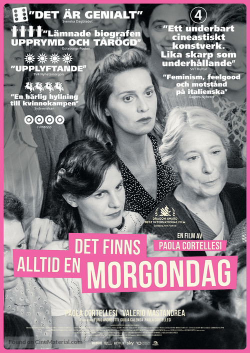 C&#039;&egrave; ancora domani - Swedish Movie Poster