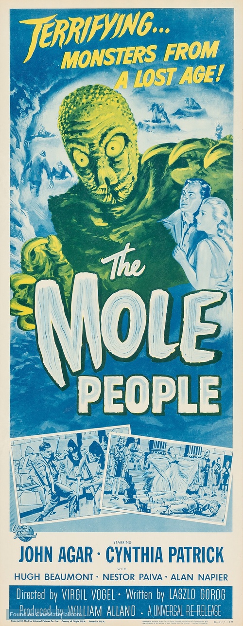 The Mole People - Movie Poster