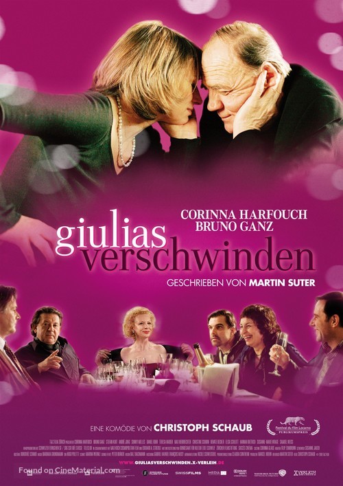 Giulias Verschwinden - German Movie Poster