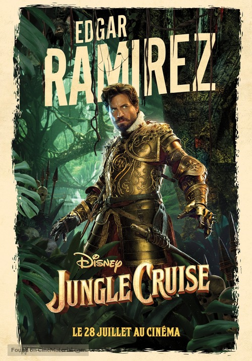 Jungle Cruise - French Movie Poster