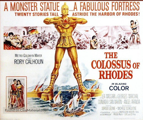 Colosso di Rodi, Il - British Movie Poster