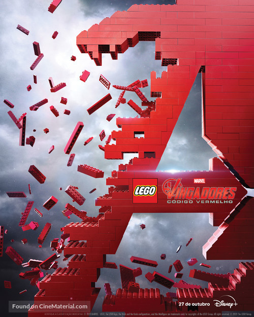 LEGO Marvel Avengers: Code Red - Brazilian Movie Poster