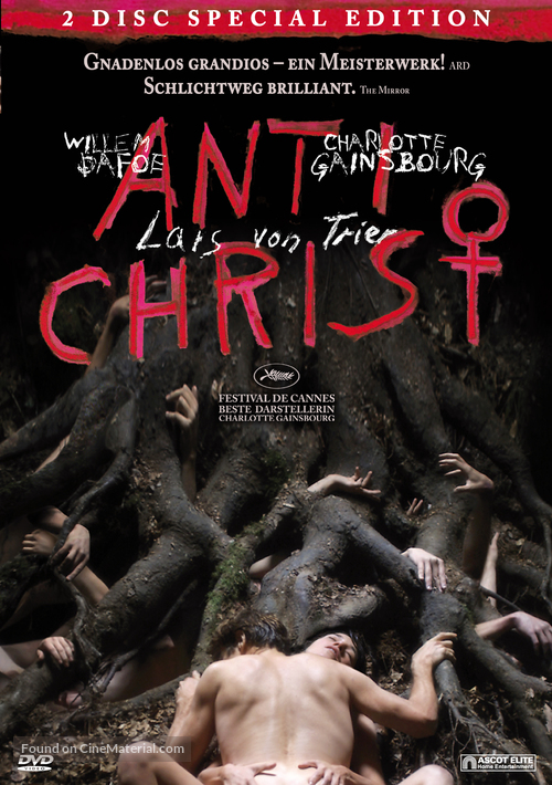 Antichrist - Swiss DVD movie cover