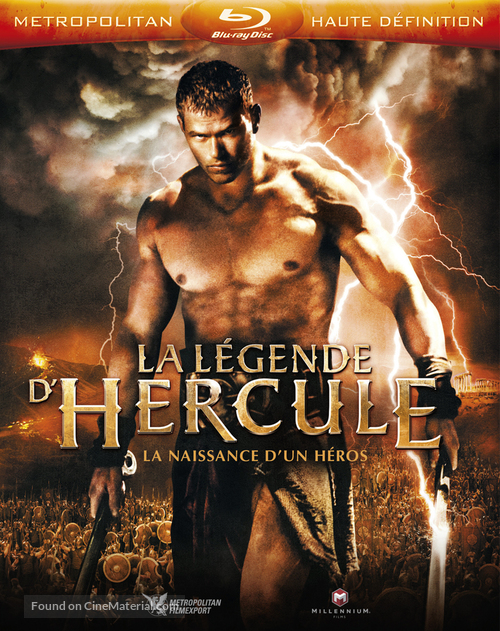 The Legend of Hercules - French Blu-Ray movie cover