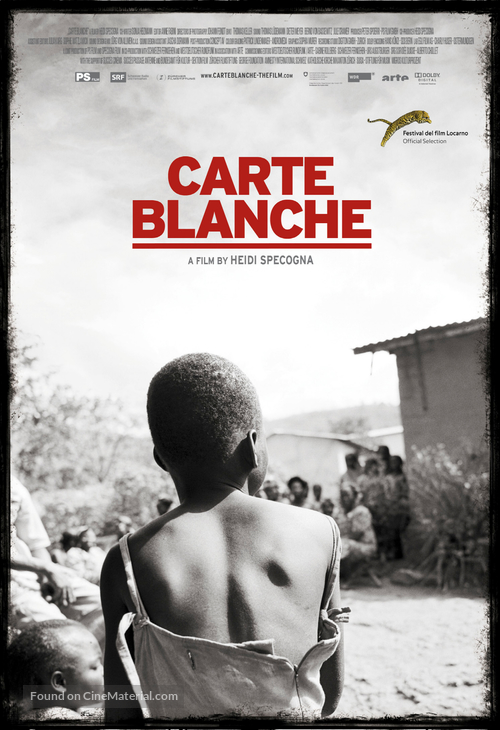 Carte Blanche - Swiss Movie Poster