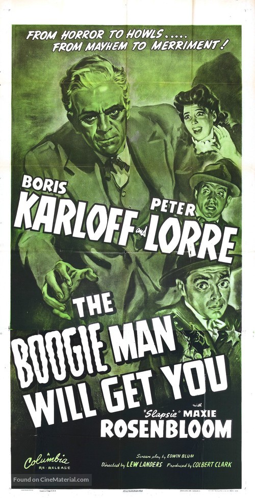 The Boogie Man Will Get You - Movie Poster