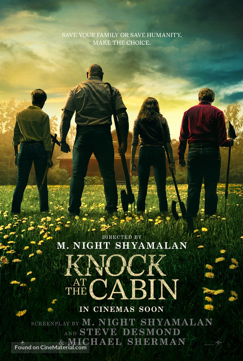 Knock at the Cabin - British Movie Poster