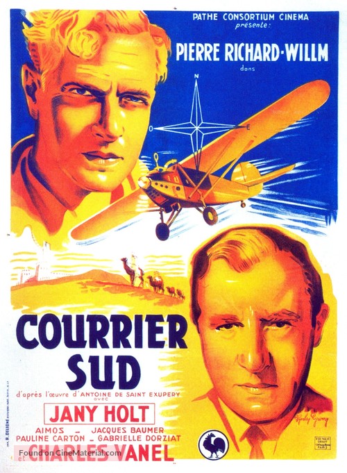 Courrier Sud - French Movie Poster