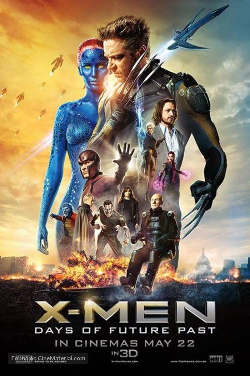 X-Men: Days of Future Past - Singaporean Movie Poster