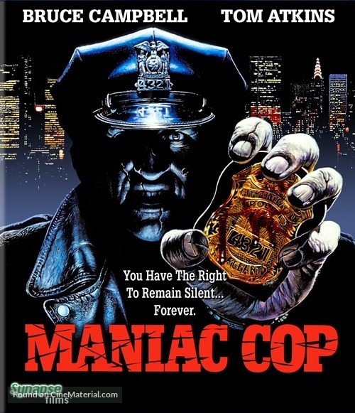Maniac Cop - Blu-Ray movie cover