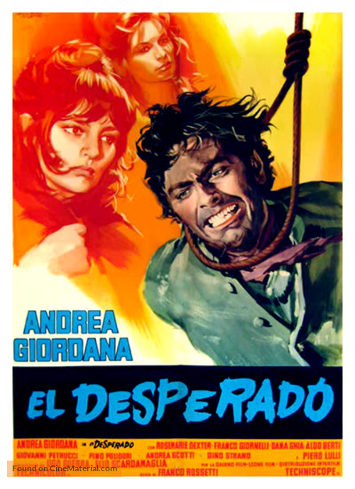 El desperado - Italian Movie Poster