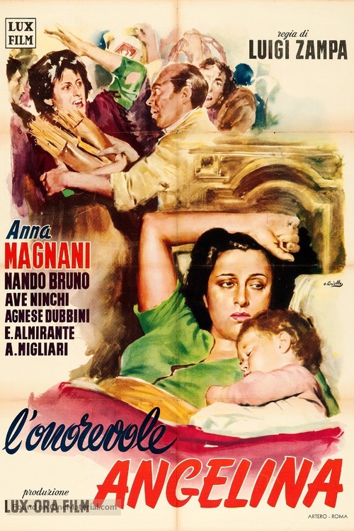 L&#039;onorevole Angelina - Italian Movie Poster