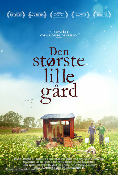 The Biggest Little Farm - Danish Movie Poster
