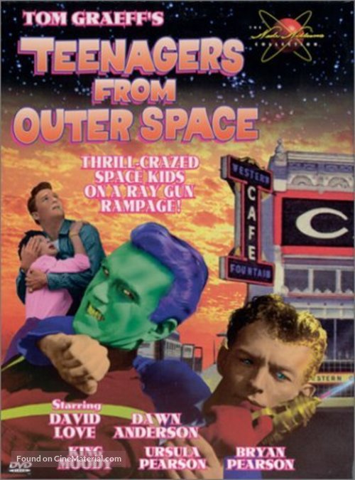 Teenagers from Outer Space - Movie Poster