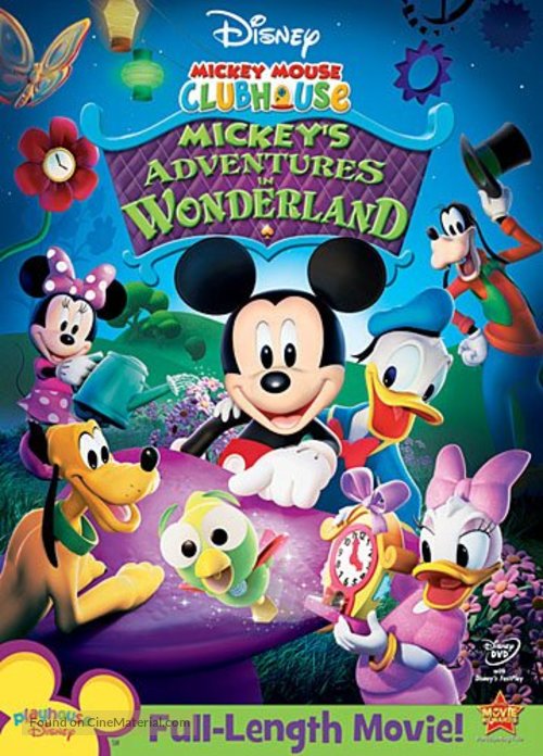 Mickey&#039;s Adventures in Wonderland - DVD movie cover