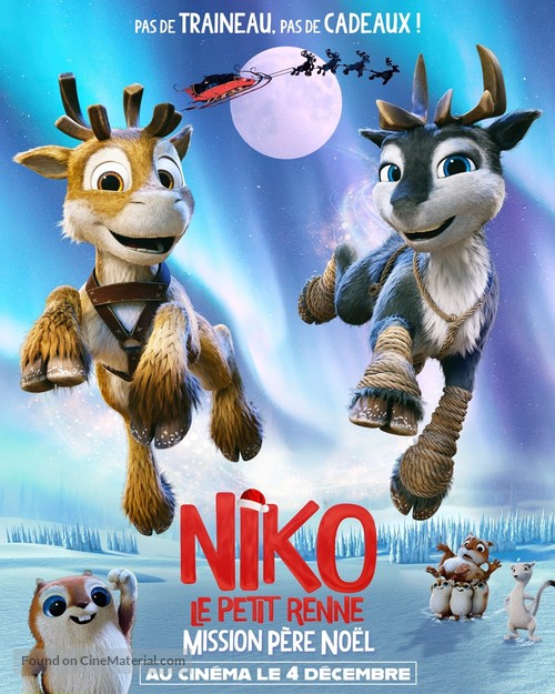 Niko - Beyond the Northern Lights - French Movie Poster