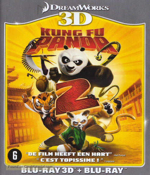 Kung Fu Panda 2 - Belgian Blu-Ray movie cover