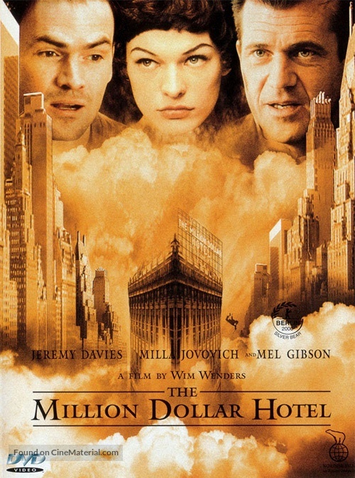The Million Dollar Hotel - German DVD movie cover