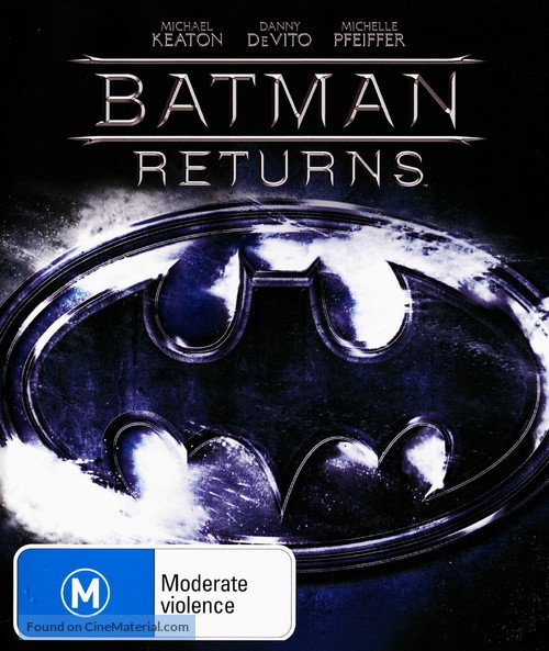 Batman Returns - Australian Blu-Ray movie cover