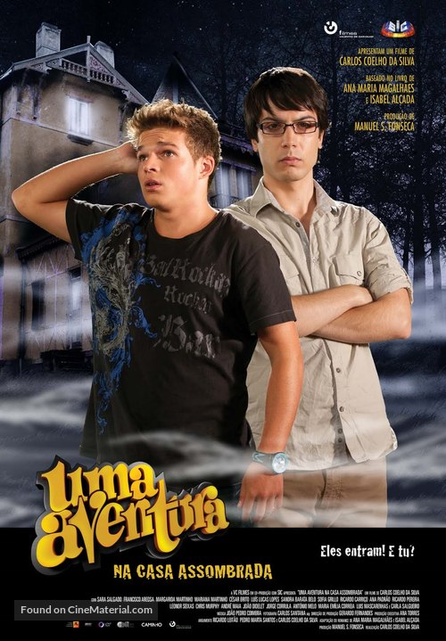 Uma Aventura na Casa Assombrada - Portuguese Movie Poster