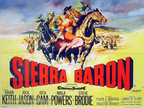 Sierra Baron - British Movie Poster