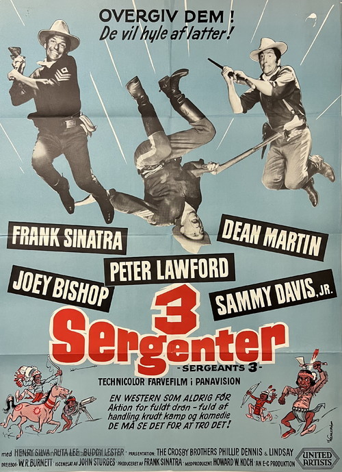 Sergeants 3 - Danish Movie Poster
