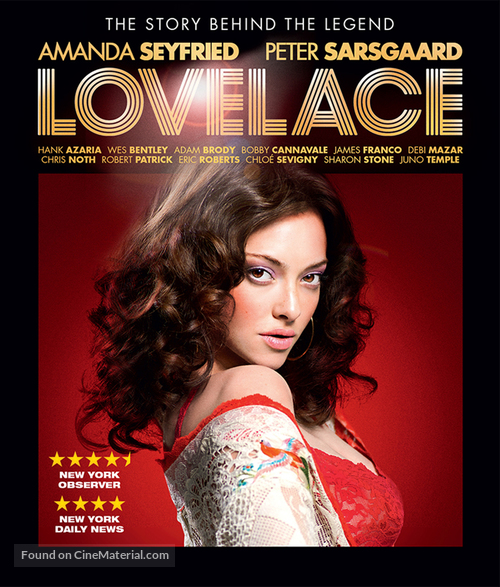 Lovelace - Finnish Blu-Ray movie cover