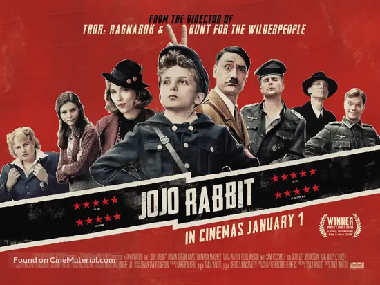 Jojo Rabbit - British Movie Poster