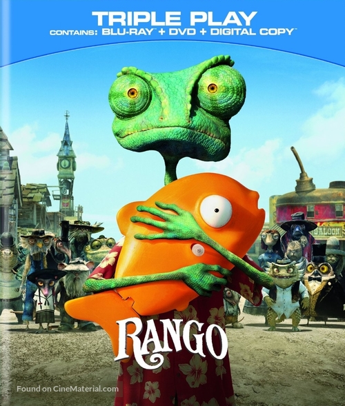 Rango - Blu-Ray movie cover