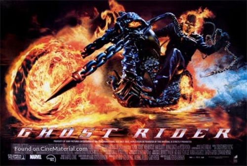 Ghost Rider - British Movie Poster