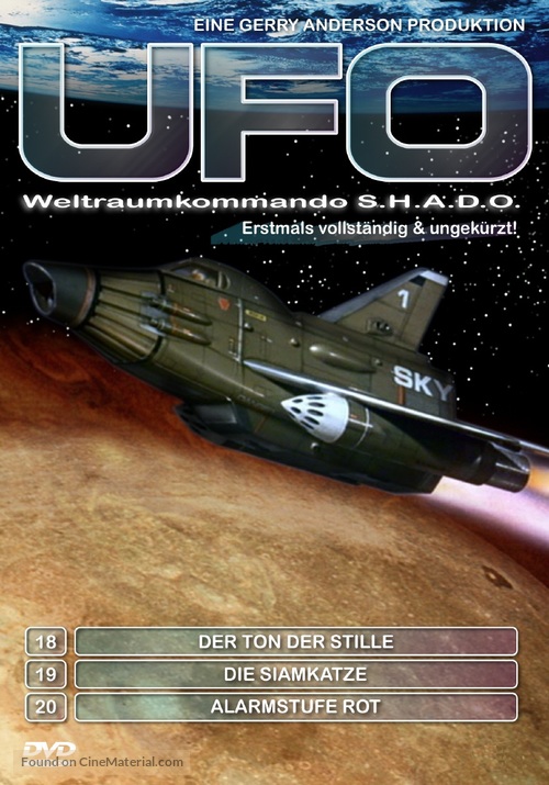 &quot;UFO&quot; - German DVD movie cover