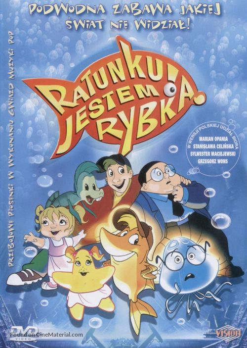 Hj&aelig;lp, jeg er en fisk - Polish DVD movie cover