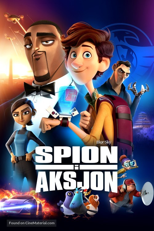 Spies in Disguise - Norwegian Movie Cover