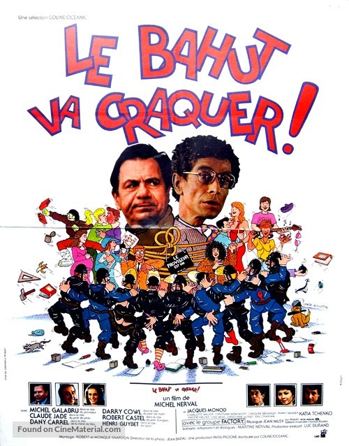 Le bahut va craquer - French Movie Poster