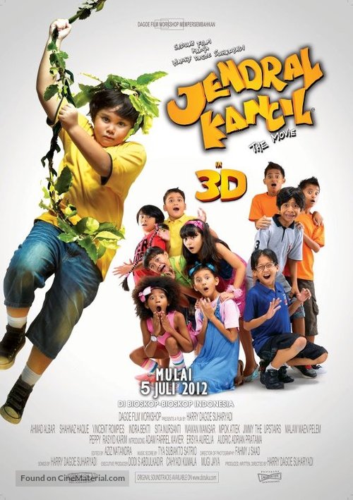 Jenderal kancil: The Movie - Indonesian Movie Poster